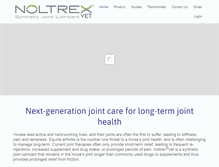 Tablet Screenshot of noltrexvet.com